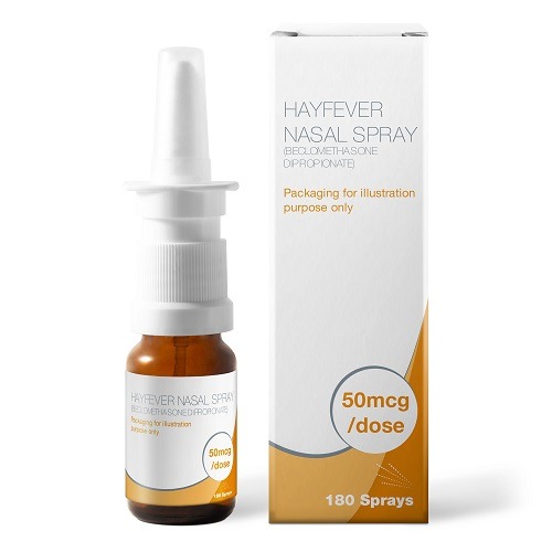 Beclometasone nasal spray
